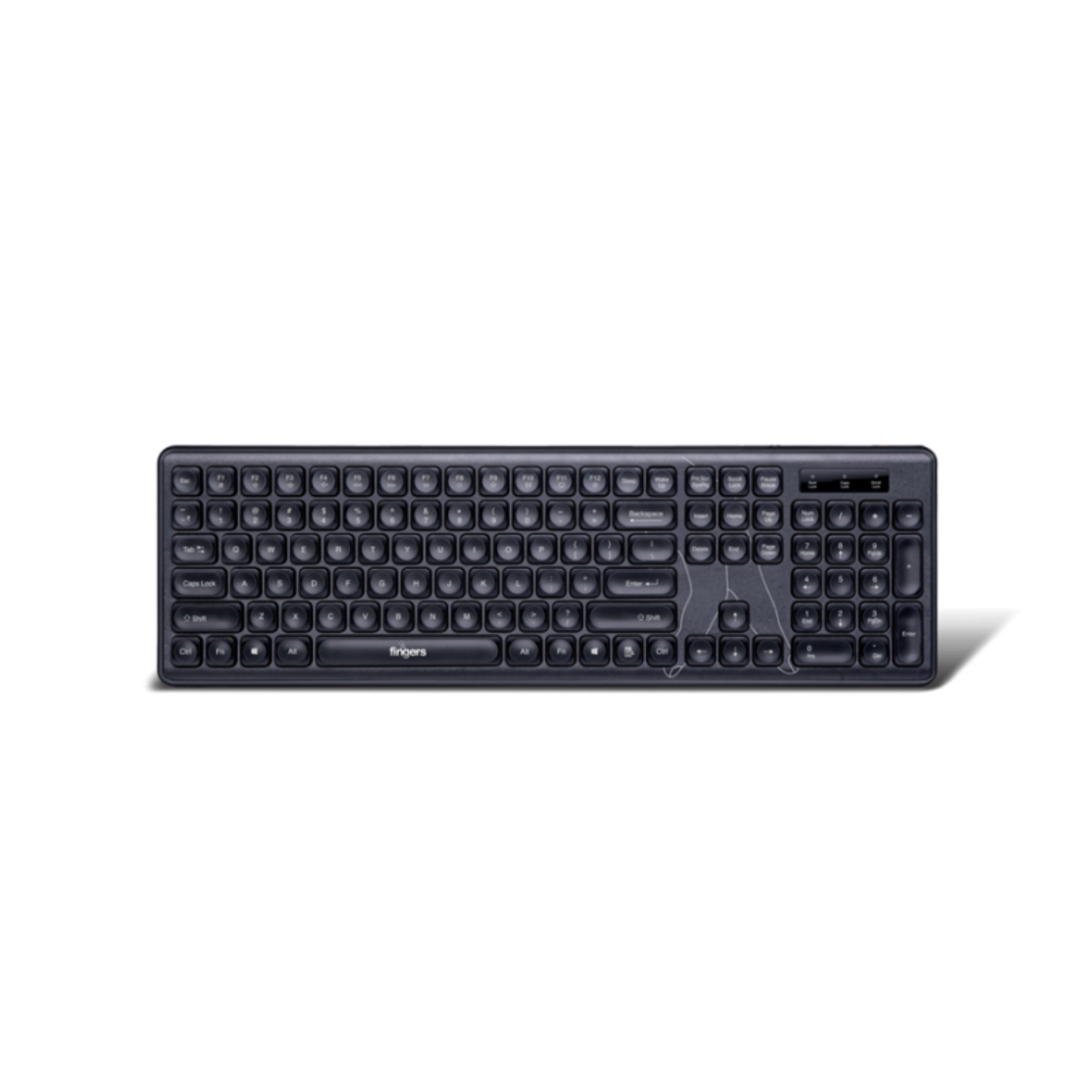 FINGERS Exquisite Wireless Keyboard & Mouse Combo