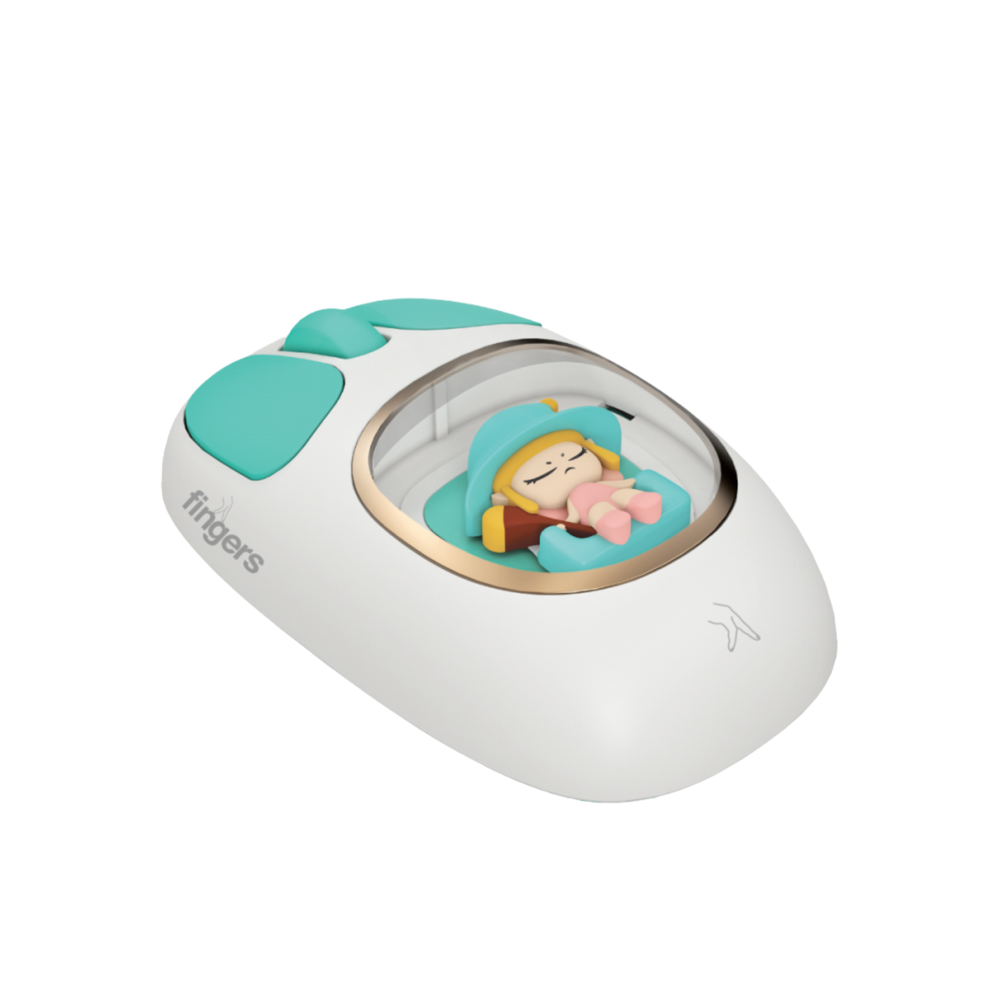 FINGERS CuteClicks WB4 Wireless Mouse