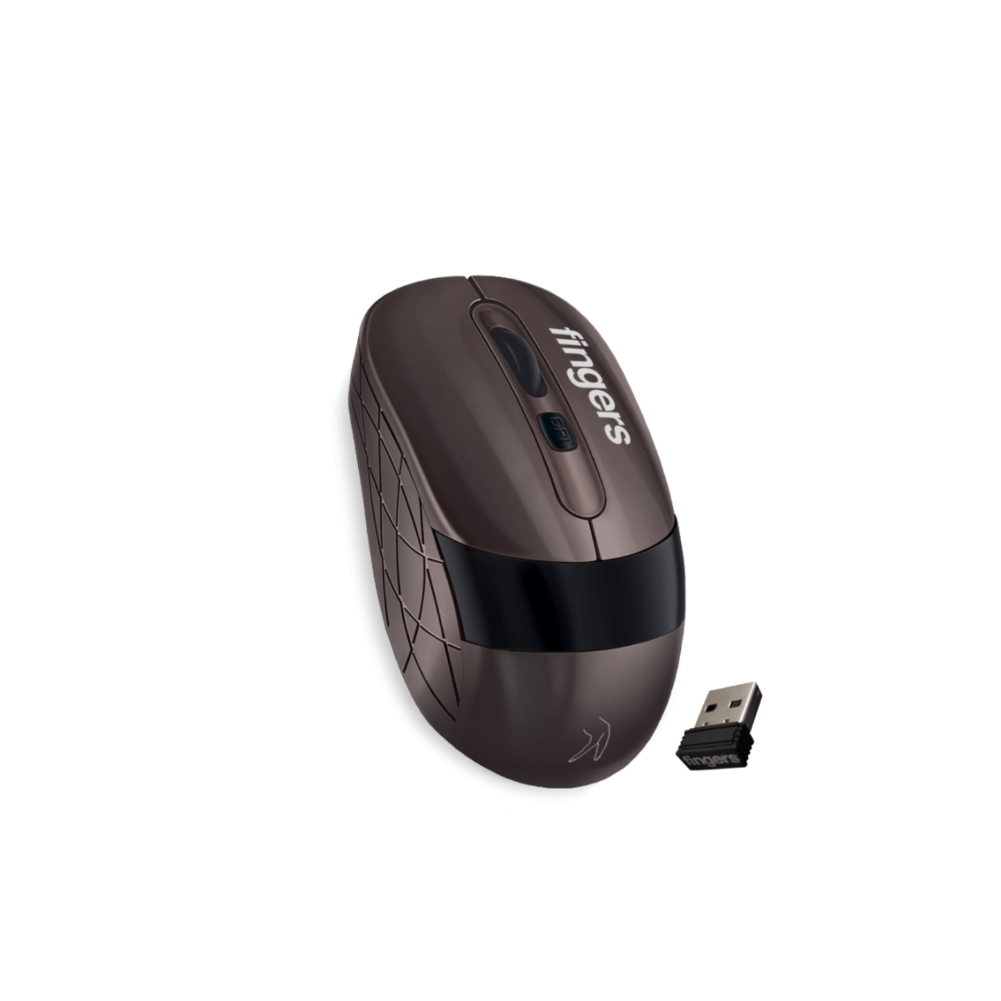FINGERS AeroGrip Wireless Mouse