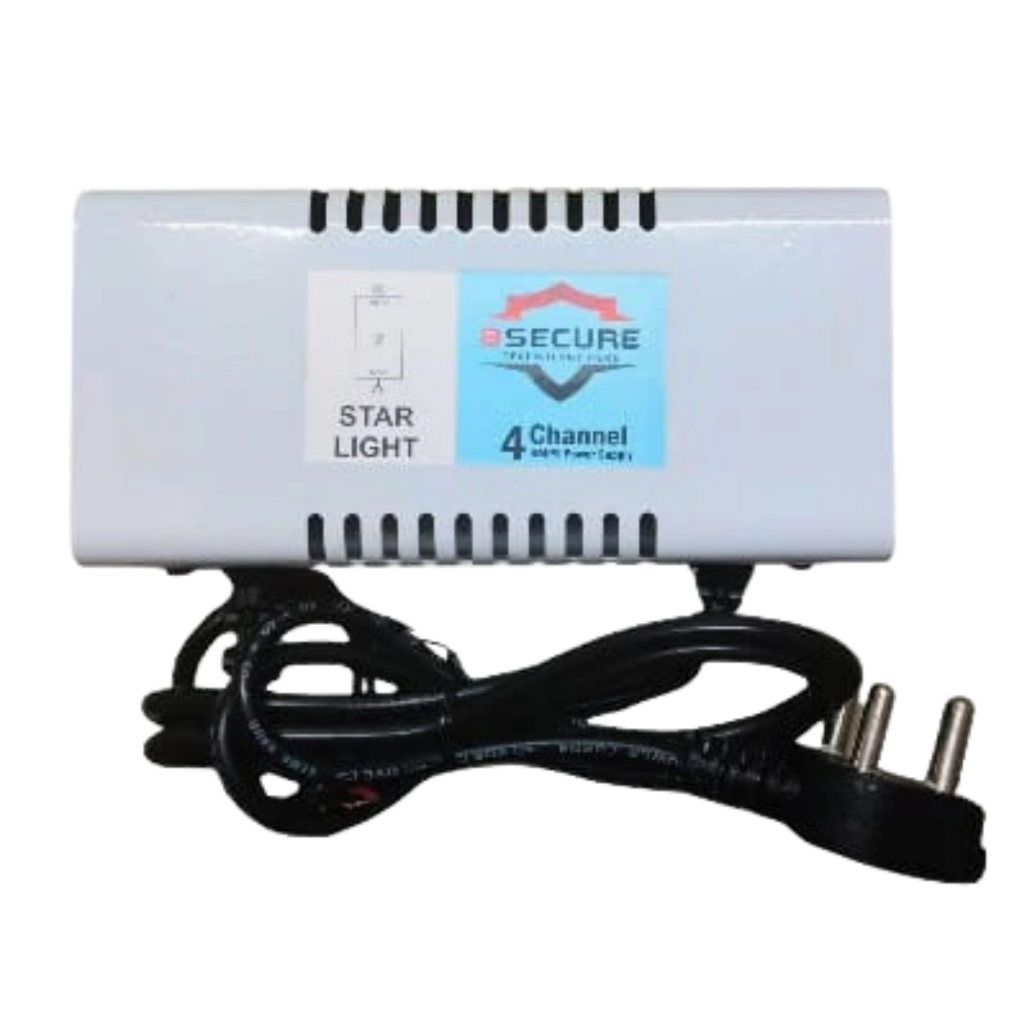 BSECURE 4CH 5Amp CCTV Power Supply