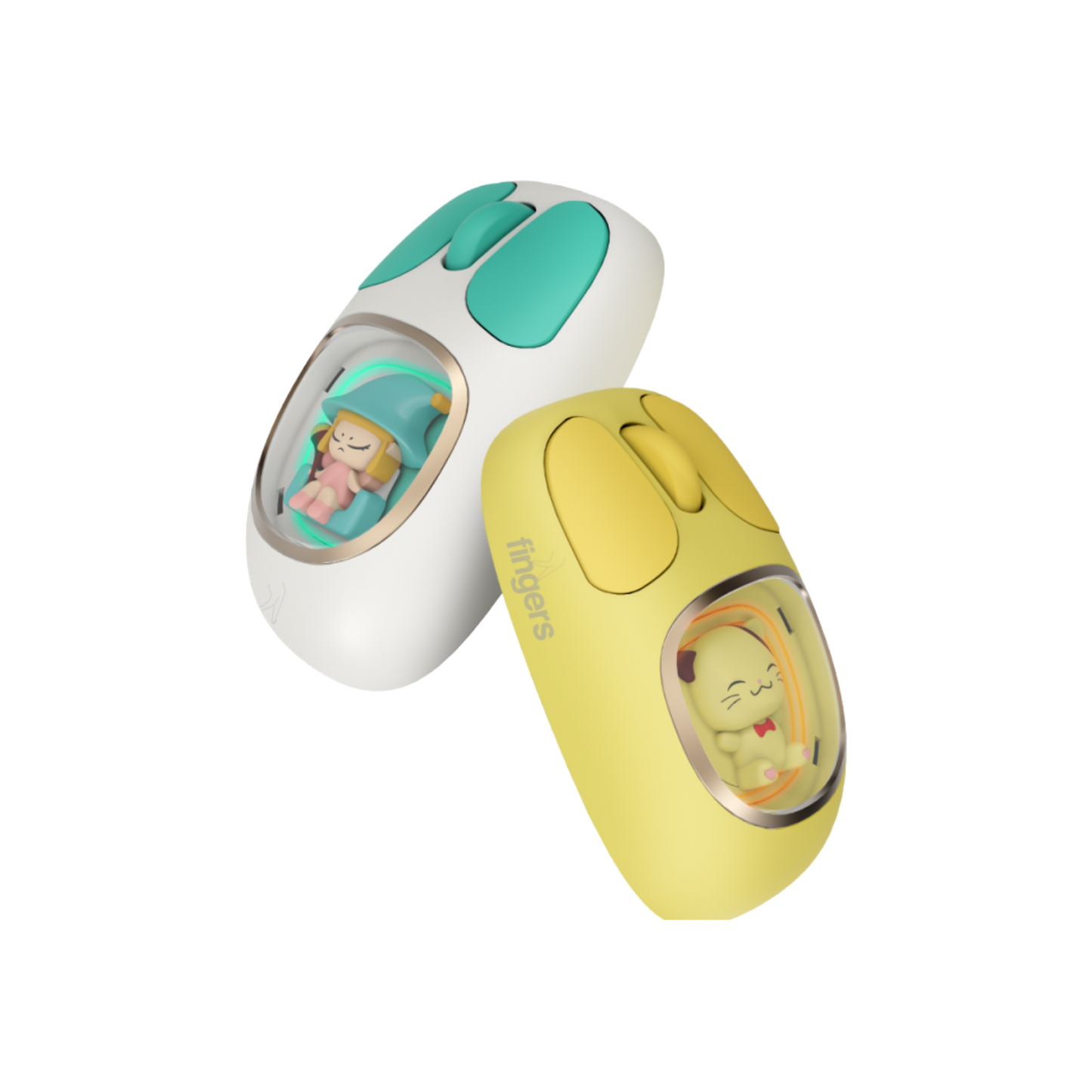 FINGERS CuteClicks WB4 Wireless Mouse
