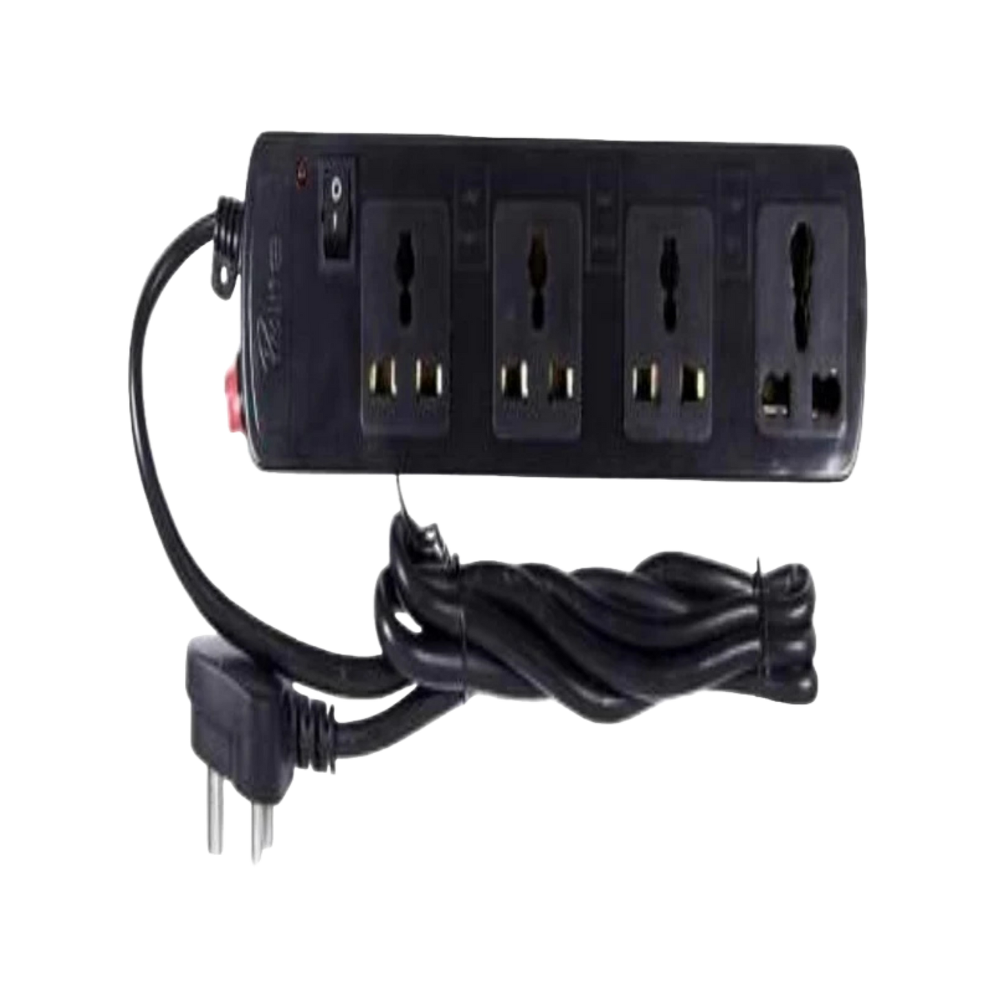 PROLITE 4-Port Power Strip 1.5m, Black