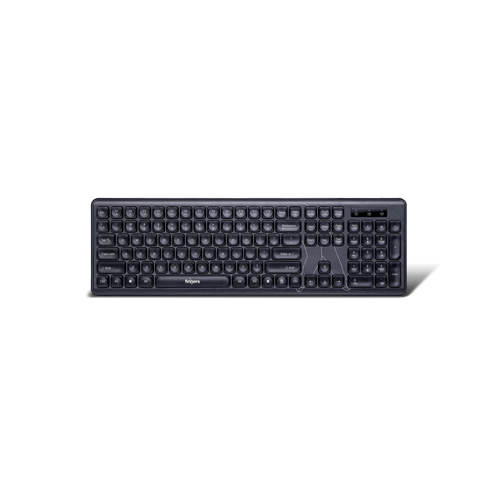 KEYBOARD MOUSE WIRELESS COMBO EXQUISITE FINGERS