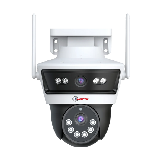 WIFI CAMERA 2MP+2MP Mini PTZ T18123-A TRUEVIEW