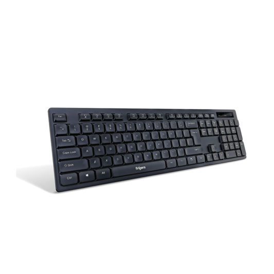 FINGERS Aeroclicks Wireless Keyboard & Mouse Combo