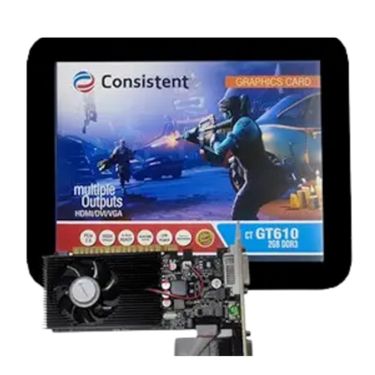 CONSISTENT GT 610 2GB Graphics Card