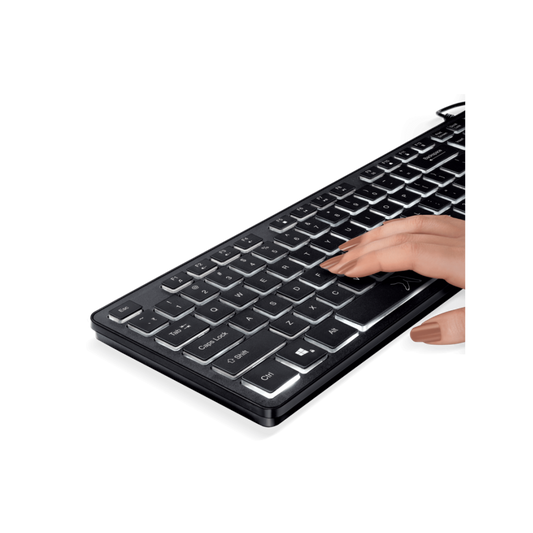 FINGERS Magnifico Moonlight Wired Keyboard
