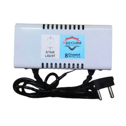BSECURE  8CH 10A CCTV Power Supply