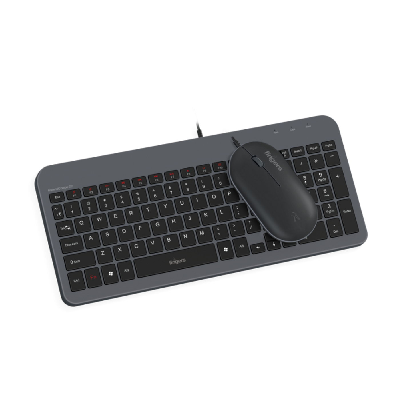 FINGERS Imperial Combo-D2 Wire Mouse+Keyboard