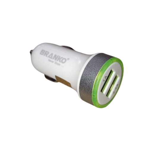 BRANKO 3.34A Car Charger With Cable