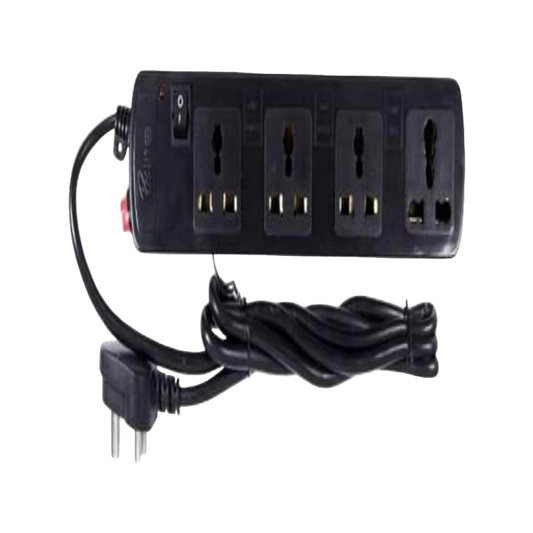 PROLITE 4-Port Power Strip 1.5m, Black