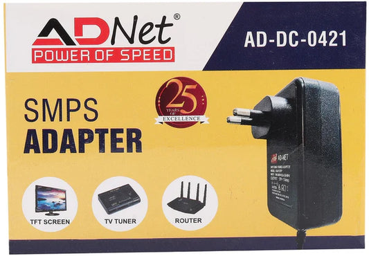 ADNET AD-DC-421 DC Adapter 5V-1A Dual Pin