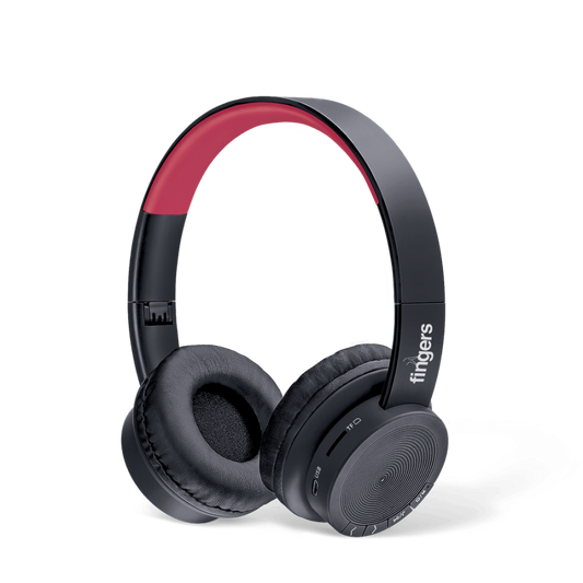 HEADPHONE WIRELESS BT HEADSET FINGERS ROCK-N-ROLL H2