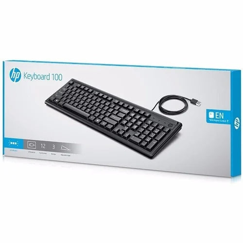KEYBOARD WIRED K100 HP