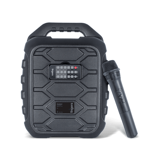 PORTABLE BLUETOOTH SPEAKER KNOKOUT WITH MIC FINGERS