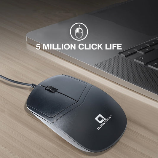 MOUSE USB QMU-535 QUANTRON