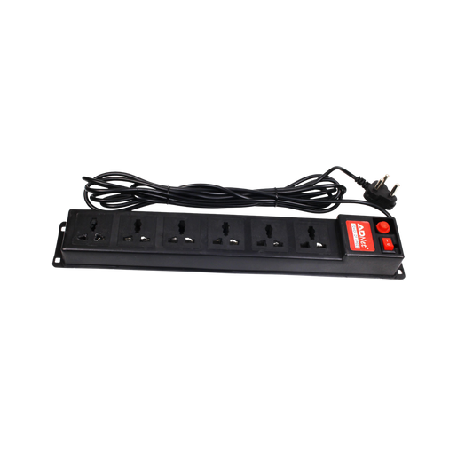 ADNET AD-PS-283 Power Strip 1.5m with 6 Socket