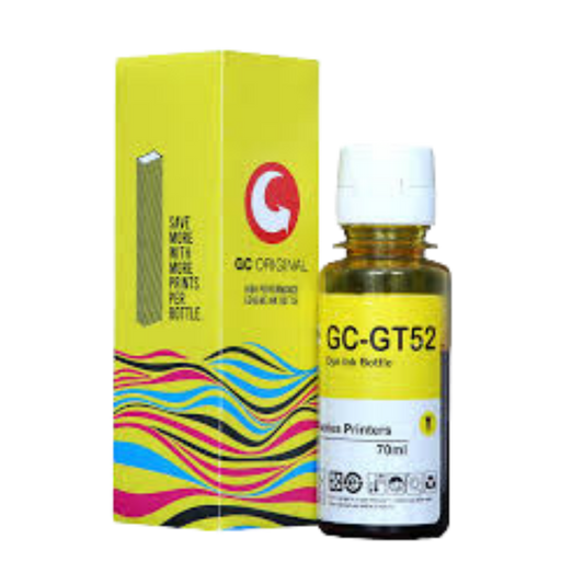 GC ORIGINAL GT-52 Yellow Ink 70ml