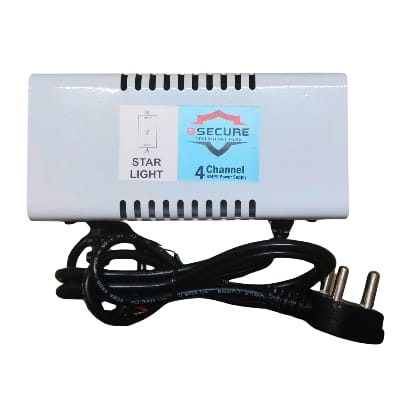 CCTV POWER SUPPLY 4CH. 5AMP. BSECURE