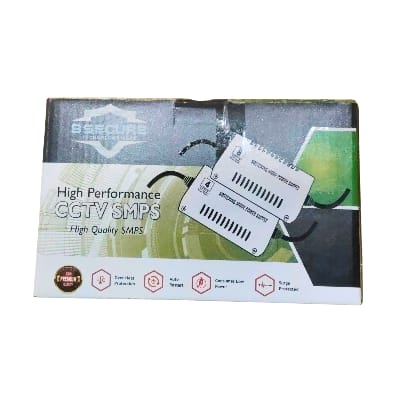 CCTV POWER SUPPLY 8CH. 10AMP. BSECURE