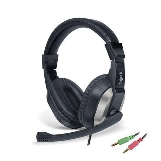 Head Phone with Mic Wired F10 Fingers
