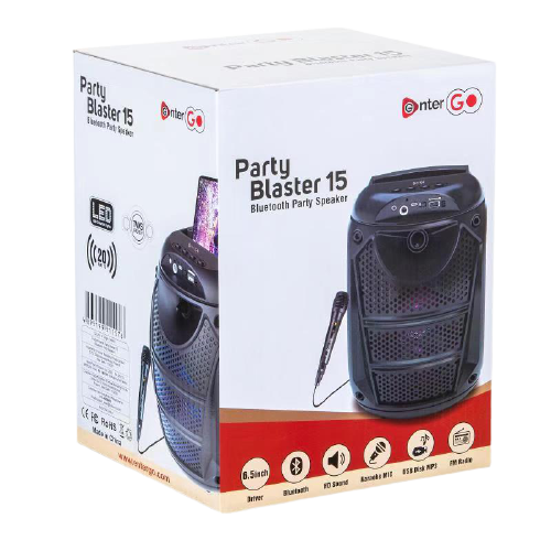 PORTABLE BLUETOOTH SPEAKER PARTY BLASTR 15 ENTER